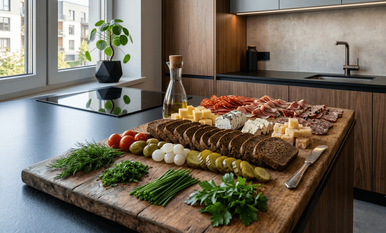 Užkandžių lėkštė (10 asmenų)